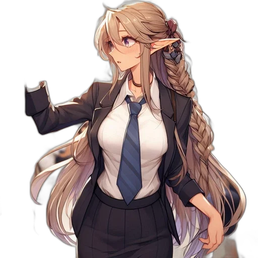 staff, dragon, dress, jacket, anime, fantasy art, pixel art, concept art transparent PNG cut-out