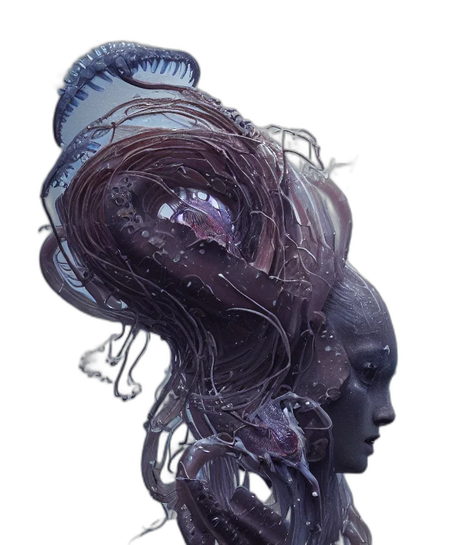 hair, crown, hat, mask transparent PNG cut-out