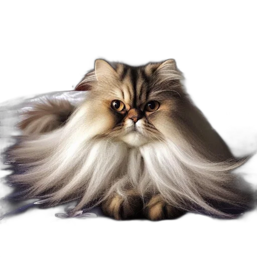 hair, animal, creature, crown, photorealistic, fantasy art, concept art, watercolor transparent PNG cut-out