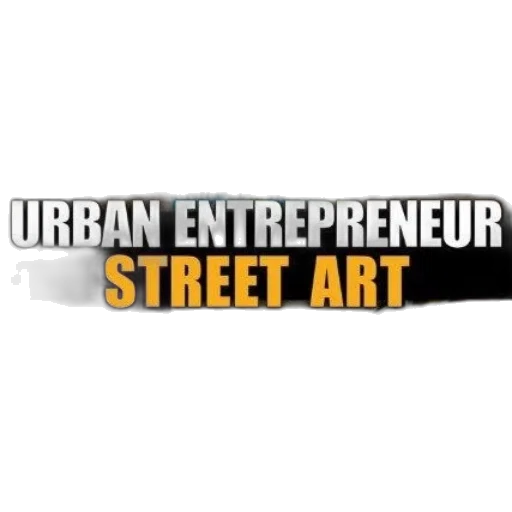 city street, urban, entrepreneur, street, art, poster, featuring, vibrant transparent PNG cut-out