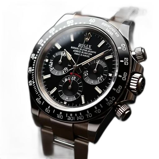 photorealistic, 3d render, rolex, daytona transparent PNG cut-out