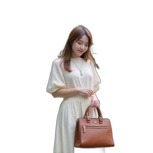 dress, oil painting, photorealistic, monochrome transparent PNG cut-out