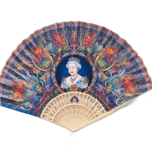 umbrella, hat, staff, handheld, fan, displays, detailed, painting transparent PNG cut-out