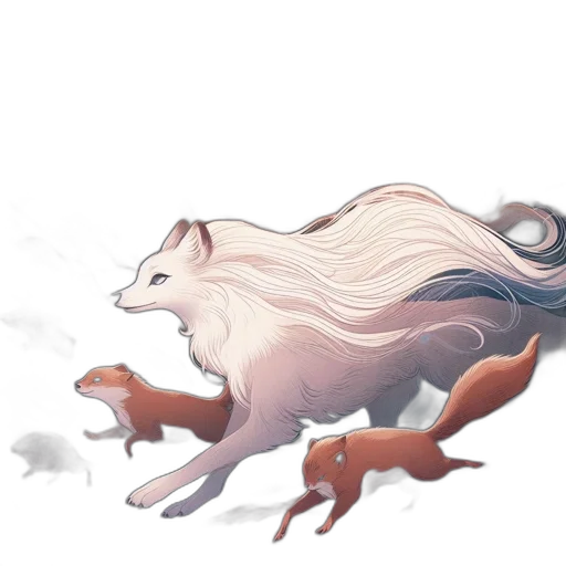 dragon, creature, animal, concept art, fantasy art, watercolor, pixel art, fog transparent PNG cut-out