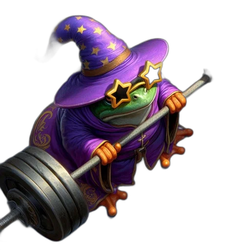 weapon, staff, mask, hat, concept art, fantasy art, gym, setting transparent PNG cut-out