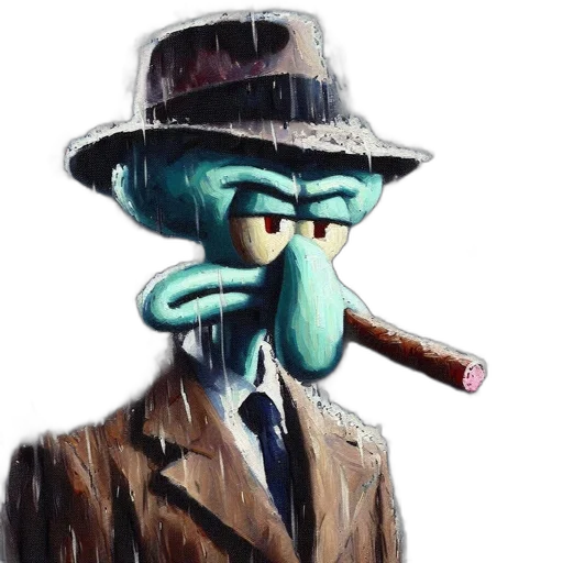 hat, jacket, mask, staff, concept art, cartoon, comic book art, photorealistic transparent PNG cut-out