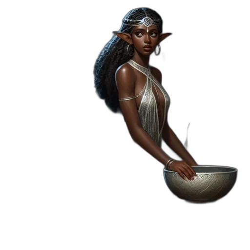 jewelry, concept art, fantasy art, pixel art, 3d render, ethereal, scene, features transparent PNG cut-out