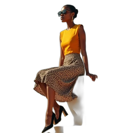 dress, staff, 3d render, photorealistic transparent PNG cut-out