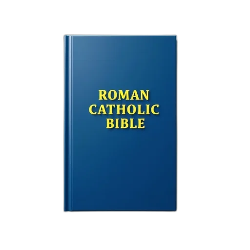 digital, book, cover, blue, background, title, roman, catholic transparent PNG cut-out