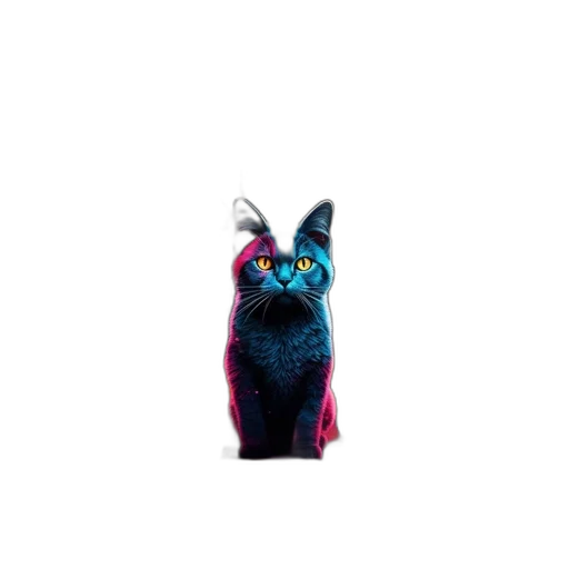 animal, creature, mask, staff, pixel art, 3d render, vaporwave, concept art transparent PNG cut-out