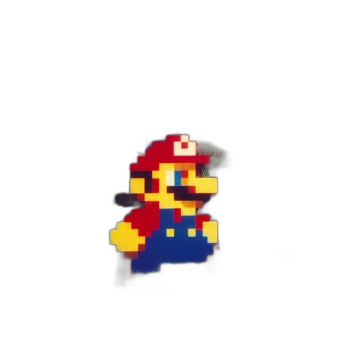 hat, crown, animal, robot, pixel art, 3d render, concept art, vaporwave transparent PNG cut-out