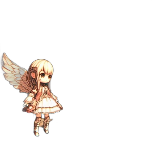 staff, weapon, creature, dragon, pixel art, fantasy art, concept art, anime transparent PNG cut-out