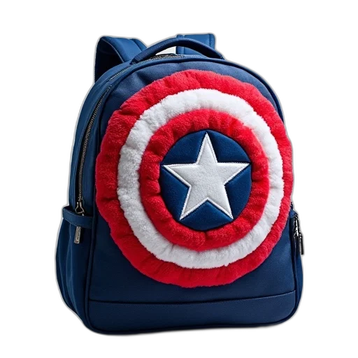 3d render, captain, america, logo transparent PNG cut-out