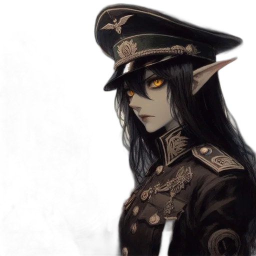 staff, hat, face, crown, fantasy art, concept art, photorealistic, anime transparent PNG cut-out