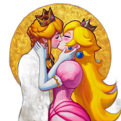 crown, pixel art, concept art, fantasy art, watercolor, golden, two, animated transparent PNG cut-out