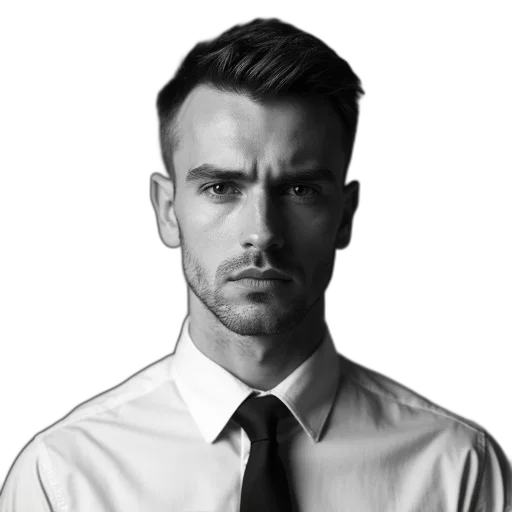 staff, face, hair, jacket, photorealistic, cartoon, concept art, fantasy art transparent PNG cut-out