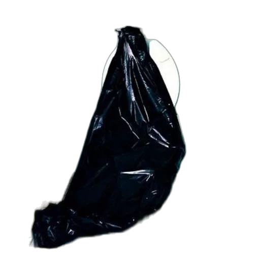 shoes, dress, umbrella, mask, photorealistic, dark, black, plastic transparent PNG cut-out