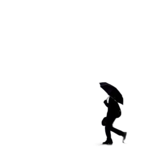 umbrella, hat, creature, shoes transparent PNG cut-out