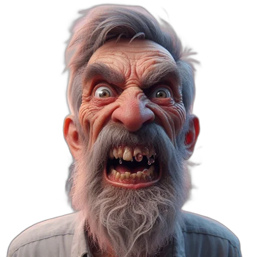 face, creature, mask, staff, photorealistic, concept art, 3d render, fantasy art transparent PNG cut-out
