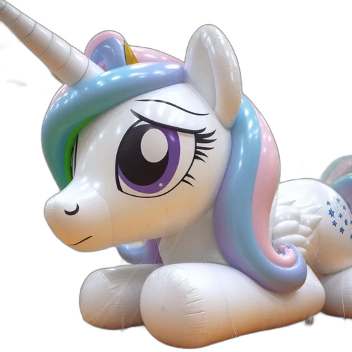 staff, dragon, 3d render, concept art, fantasy art, photorealistic, inflatable, unicorn transparent PNG cut-out