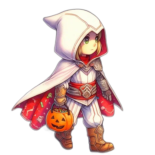 mask, jacket, concept art, fantasy art, pixel art, watercolor, red, anthropomorphic transparent PNG cut-out