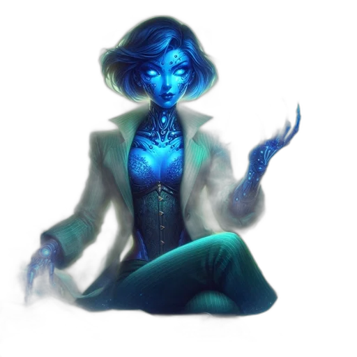 staff, jewelry, concept art, fantasy art, cyberpunk, comic book art, neon lights, outer space transparent PNG cut-out
