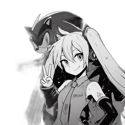 weapon, robot, jacket, dragon, anime, cartoon, concept art, cyberpunk transparent PNG cut-out