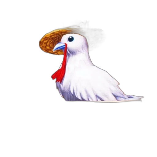 animal, hat, staff, creature, concept art, pixel art, watercolor, photorealistic transparent PNG cut-out