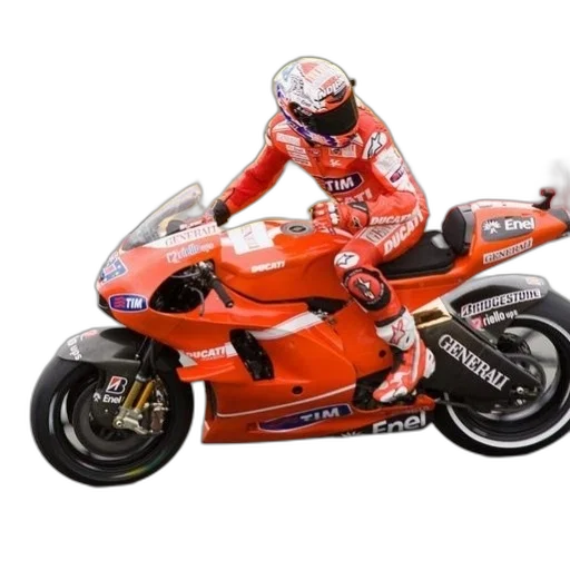 3d render, photorealistic, ducati, motorcycle transparent PNG cut-out
