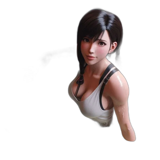 face, weapon, dress, mask, concept art, photorealistic, 3d render, fantasy art transparent PNG cut-out