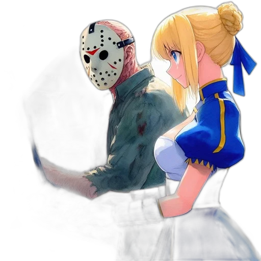 mask, dress, robot, concept art, pixel art, fantasy art, anime, fire transparent PNG cut-out