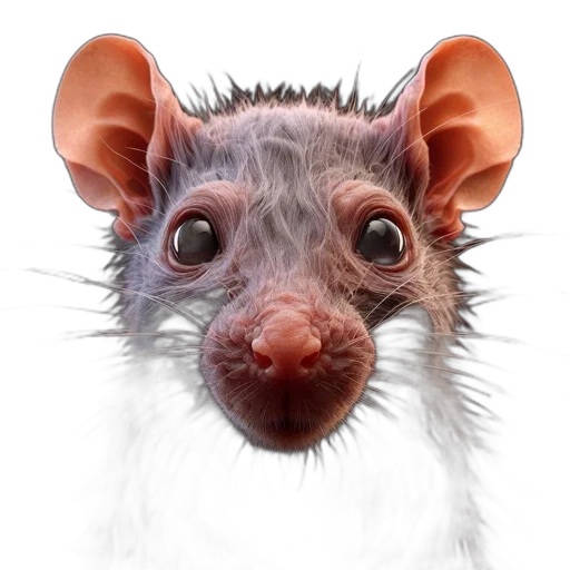 animal, creature, face, staff, photorealistic, 3d render, concept art, photo transparent PNG cut-out