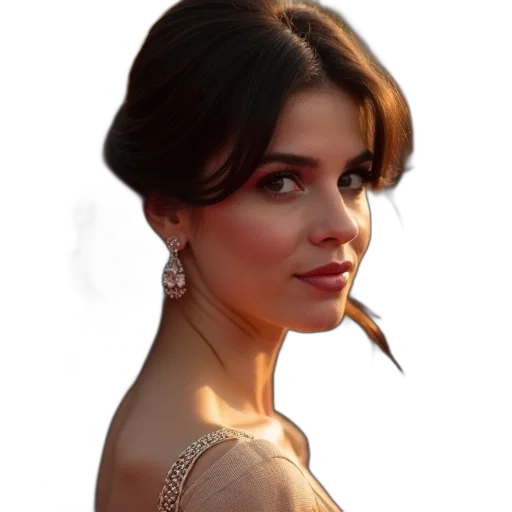 jewelry, face, crown, dress transparent PNG cut-out