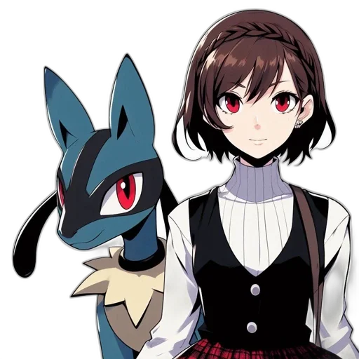 staff, mask, animal, creature, anime, pixel art, cartoon, concept art transparent PNG cut-out
