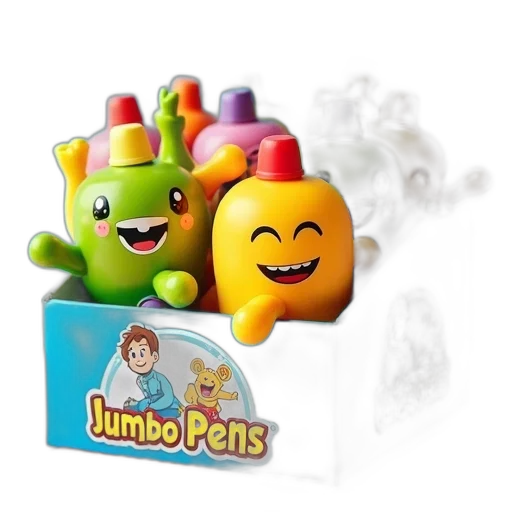 3d render, fire, colorful, display, children, toys, including, blue transparent PNG cut-out