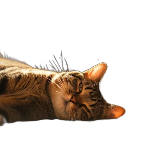 animal, staff, creature, face, photorealistic, 3d render, concept art, cat transparent PNG cut-out