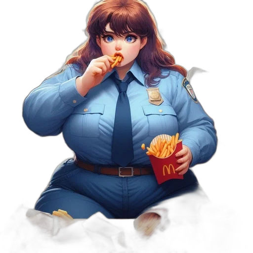 food, jacket, robot, staff, concept art, photorealistic, comic book art, pixel art transparent PNG cut-out
