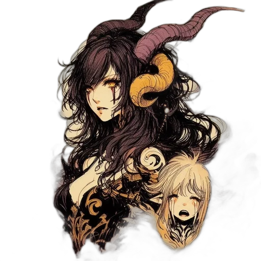 mask, dragon, hair, face, fantasy art, concept art, pixel art, anime transparent PNG cut-out