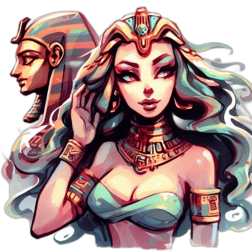 crown, jewelry, fantasy art, pixel art, concept art, comic book art, pastel, colorful transparent PNG cut-out