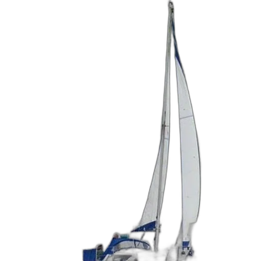 weapon, sword, robot, staff, 3d render, photorealistic, concept art, sailboat transparent PNG cut-out