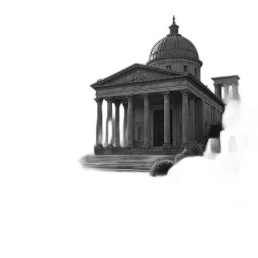building, staff, furniture, dress, pencil sketch, concept art, 3d render, photorealistic transparent PNG cut-out