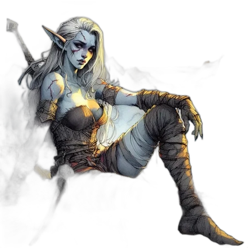 staff, dragon, sword, fantasy art, concept art, comic book art, pixel art, blue transparent PNG cut-out