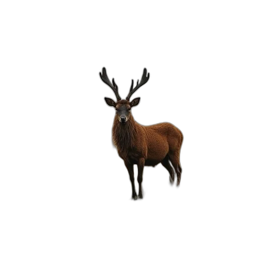 animal, crown, creature, staff, 3d render, photorealistic, concept art, pixel art transparent PNG cut-out