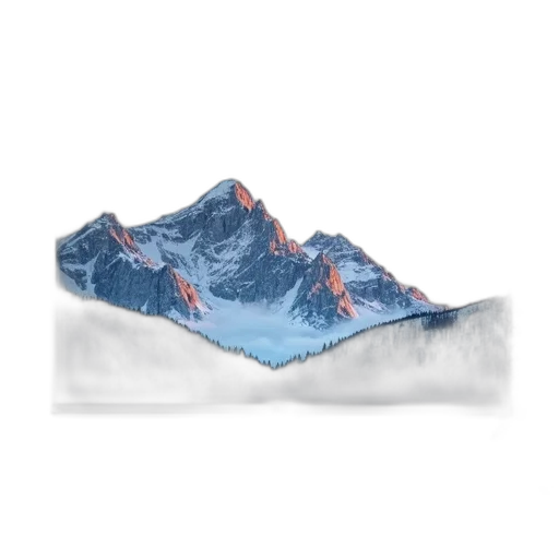 shoes, hat, jacket, crown, 3d render, photorealistic, vaporwave, snow transparent PNG cut-out