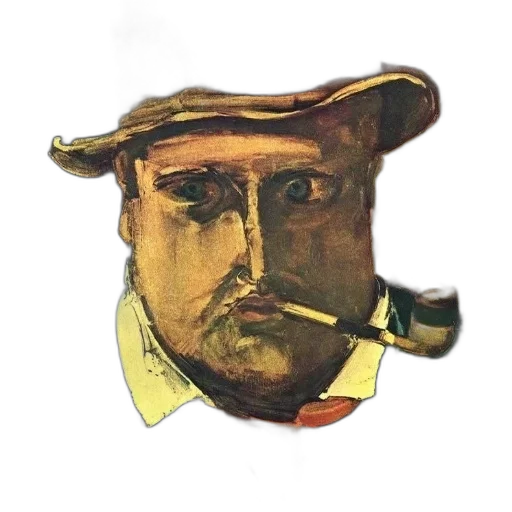 staff, hat, mask, face, watercolor, concept art, oil painting, photorealistic transparent PNG cut-out