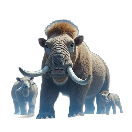 animal, concept art, 3d render, photorealistic transparent PNG cut-out