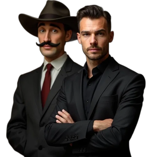hat, staff, face, mask, concept art, cartoon, photorealistic, man transparent PNG cut-out