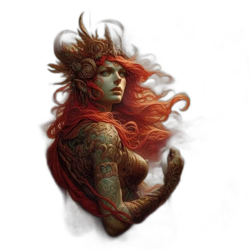 dragon, fantasy art, concept art, comic book art, pixel art, fire, red, fantastical transparent PNG cut-out