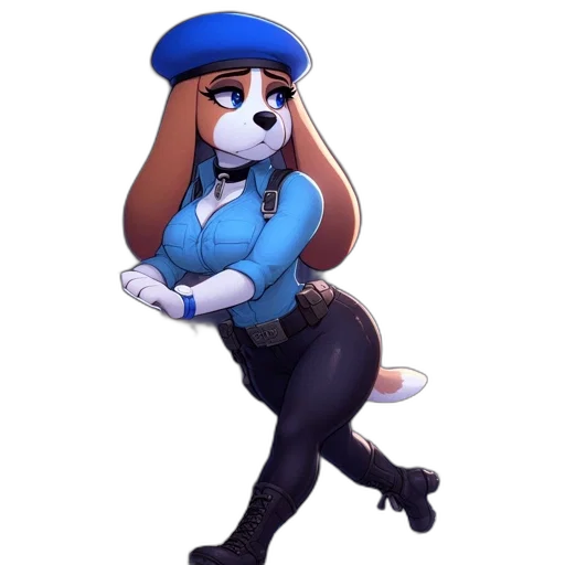 staff, hat, animal, dress, concept art, cartoon, pixel art, watercolor transparent PNG cut-out