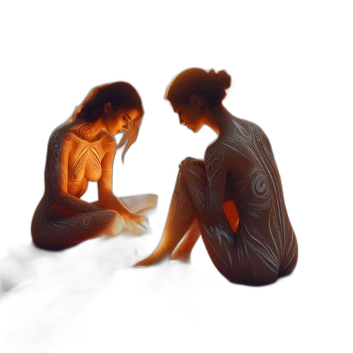 dress, jewelry, oil painting, photorealistic, concept art, watercolor, fog, underwater transparent PNG cut-out